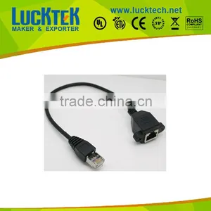 Panel Mount Ethernet Extension Cable thumbnail-1