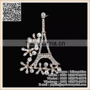 Top Sale Luxury Crystal Perfume On Grades Brooch For Man Suit thumbnail-5