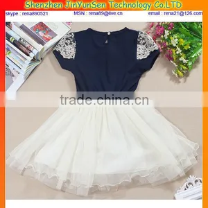 Summer Sleeveless Chiffon Latest Design Party Dresses for Girls 10 Years thumbnail-1