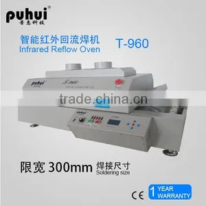 SMT Reflow Oven T-960, LED Reflow Soldering Machine,made in China,taian,puhui thumbnail-1