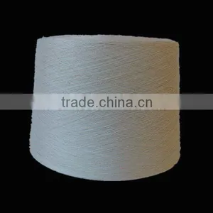 Snow White Yarn Recycled Polyester Ring Spun Yarn thumbnail-1