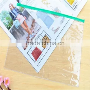 2015 New Products Famous PVC Zipper Document Bag Wholesale In thumbnail-5