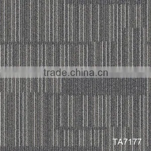 Level Loop Carpet Tile for Floor With Pvc Backing thumbnail-3