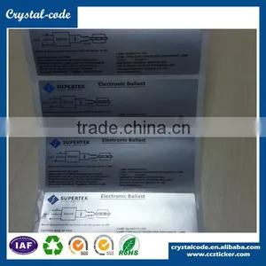 High Quality Private Self Adhesive PET Label thumbnail-4