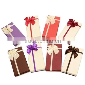 Various Colors Paper Scarf Box Orange thumbnail-2