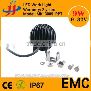 Super Bright 12v 24v Led Working Light 3inch 9w Mini Work Light for Vehicle,atvs,trucks,bus thumbnail-3