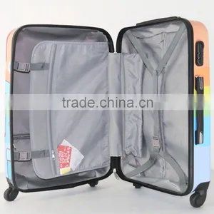 Kids Trolley Printed Designing Colorful Figures ABS+PC Trolley Hard Case Luggage thumbnail-4