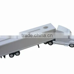 Plastic White Brush Holder Truck Gift thumbnail-1