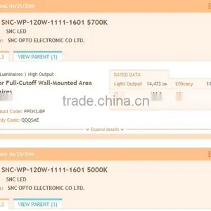 Factory Direct 120w UL DLC Module Led Wall Pack With High Lumen Efficiency for Parking Lot or Building thumbnail-3
