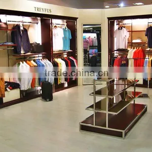 Hot Sale Clothes Display Stand for Men Cloth Standing Cloth Display Rack thumbnail-1