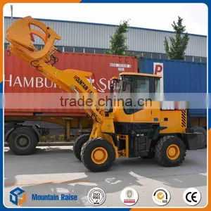 Promotion Price 1.5Ton Log Grapple Fork Wheel Loader thumbnail-2