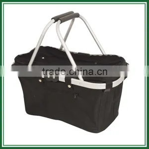 Small Collapsible Empty Picnic Basket thumbnail-1