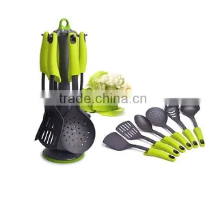 New 6-Piece Nylon Kitchen Utensil Sets With Holder Nylon Cooking Tools thumbnail-1