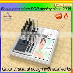 10 Years Custom Display Supplier Counter Lipstick Case With Mirror thumbnail-3
