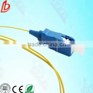 Hot Selling SC PC Fiber Optic Pigtail Singlemode Simplex ,SC UPC Fiber Optic Pigtail thumbnail-1