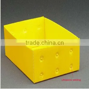 Polypropylene Yellow Plastic Corrugated Container thumbnail-1
