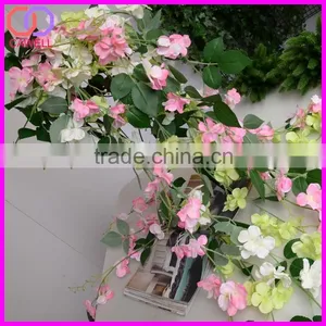 Decorative Artificial Hydrangea Garland Hydrangea Wreath thumbnail-1
