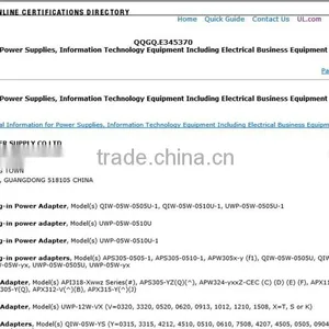 UL/cUL 5W 0.5A USB Power Supply(black Colour) thumbnail-3