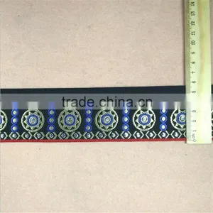 Custom Indian Embroidered Ribbon For Clothing thumbnail-6