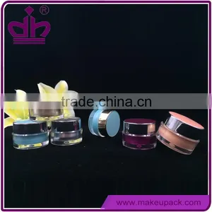 Colorful Mini Plastic Cosmetic Premium Jar From Shantou Danzhihong thumbnail-1