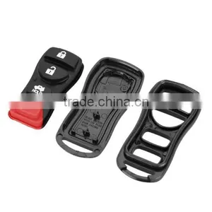 New Replacement Remote Key Fob Case Shell With Button Pad 4 Buttons Key Cover thumbnail-2