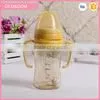 High Heat Resistance Baby Infant Feeding Bottle Plastic PPSU Bottle With Handle thumbnail-1