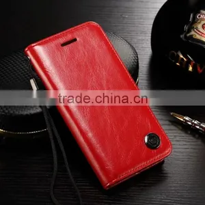 Genuine Leather Flip Phone Case Cover With Card Holders for Huawei Honor Ascend Lite Mate8 P 9 Gr3 y 6 5 Max Plus 7 thumbnail-1