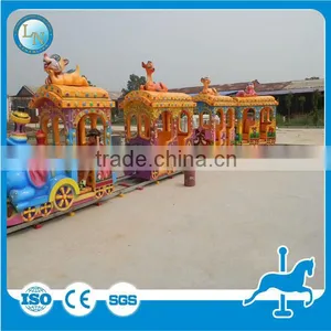 Hot Sale Amusement Electric Kids Train Elephant Train for Sale thumbnail-6