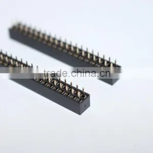 2.0mm Double Row Straight Female Header 2~40 Pin thumbnail-2