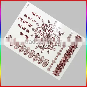 Lace Henna Temporary Tattoo Sticker thumbnail-1