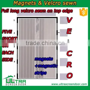 Let Fresh Air in Anti Mosquito Screen Door Curtain thumbnail-3