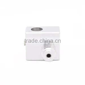 1.75mm/3mm Aluminum Nozzle Heat Block Extrusion Head for 3D Printer DIY thumbnail-4