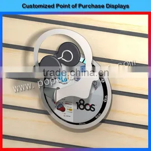 Custom Tabletop Wooden Headphone Display Holder With Base thumbnail-1