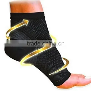 Compression Socks Running Compression Ankle Socks Anti Fatigue Varicose Feet Sleeve for Travel Heel thumbnail-2