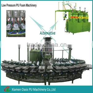 24 Stations Production Line PU Casting Outsole Moulding Injection Machine thumbnail-1