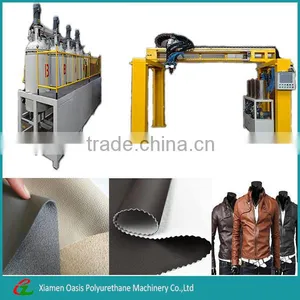 Non-solvent Polyurethane Synthetic Leather Coating Machine thumbnail-1