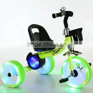 Light Custom Made Chinese Child Tricycle Bike With 3 EVA Wheel Wholesale thumbnail-6