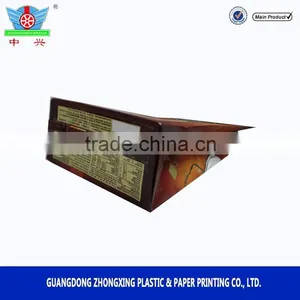 Instant Milk Tea Block Bottom Pouch/coffee or Tea Powder Sachets With Flat Bottom Pouch thumbnail-6
