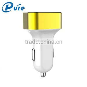 Factory Newest Multi Port Universal 5v 5.2A 3 Usb Car Charger With Blue LED Indication thumbnail-3