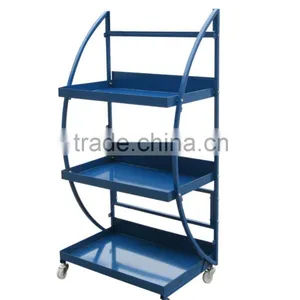 Engine Oil Dispenser Stand/metal Fuel Oil Standing Display Shelf thumbnail-1