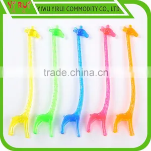 Fancy Giraffe Shape Plastic Stirrers for Coffee thumbnail-2