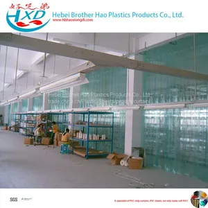 ESD Transparent Soft Plastic Strip Curtain Door Rolls thumbnail-5