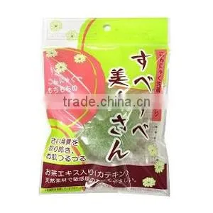 SUBESUBE BIJIN Green Tea Extracct Konnyaku Face Sponge Natural Face Wash thumbnail-1