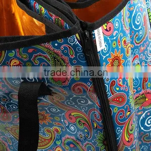 Hot Sell Portable Foldable Picnic Mat and Picnic Bag (Two in One) thumbnail-5