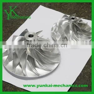 High Precision Turbo Blower Impeller, Precision Aluminum Blower Impeller thumbnail-1
