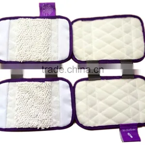 2016 White Steam Mop Pocket Replacement Mop Pad thumbnail-6