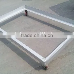 Aluminum Transfer Container With Casters thumbnail-4