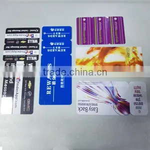 Plastic Loyalty Reward Cards Combo Card With Key Tag thumbnail-1