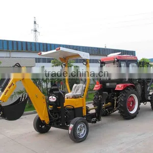 Towable Backhoe With Diesel/Gasoline Engine thumbnail-1