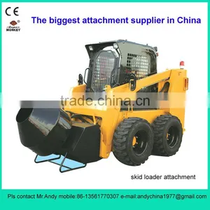 Skid Steer Loader Cement Mixer(skid Loader Mixer,bobcat Attachment) thumbnail-1